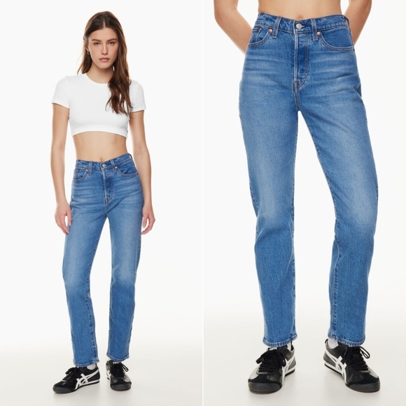 Levi's Denim - Levi's Wedgie Straight - High-Waisted Straight Jeans - Size 26